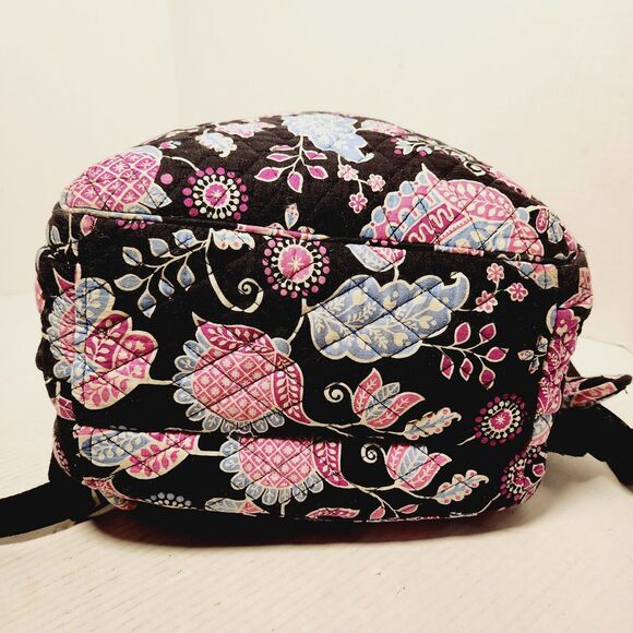 Vera Bradley Alpine Floral Campus Backpack Retired Embroidered Book Bag READ main image 6